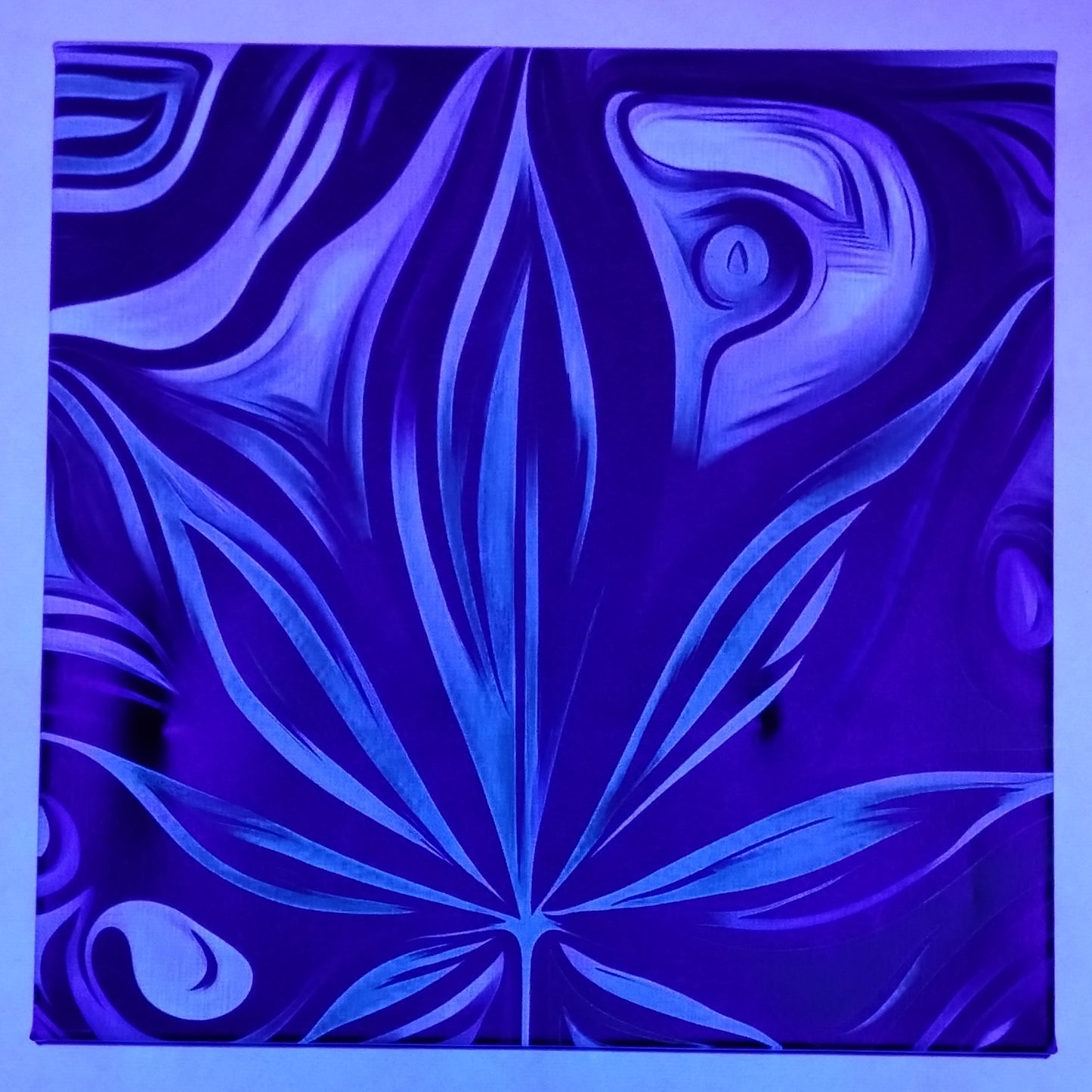 Listing 18 "The Grand Leaf" - 20"x20" canvas ITS REALLY BIG